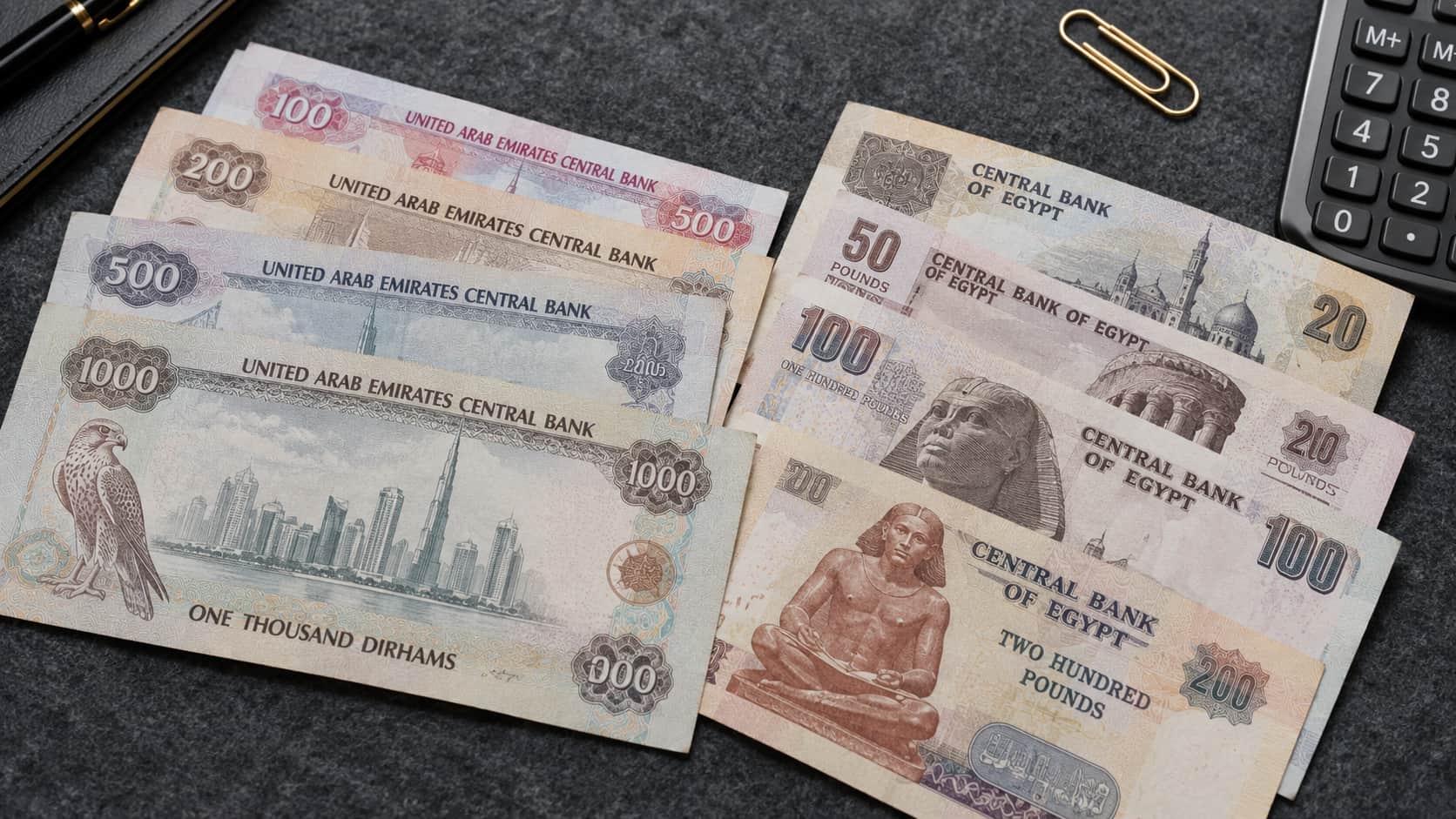 الدرهم الإماراتي مقابل الجنيه المصري عند 14.10.. هل يتجاوز AED/EGP مستوى 14.50 في أكتوبر؟