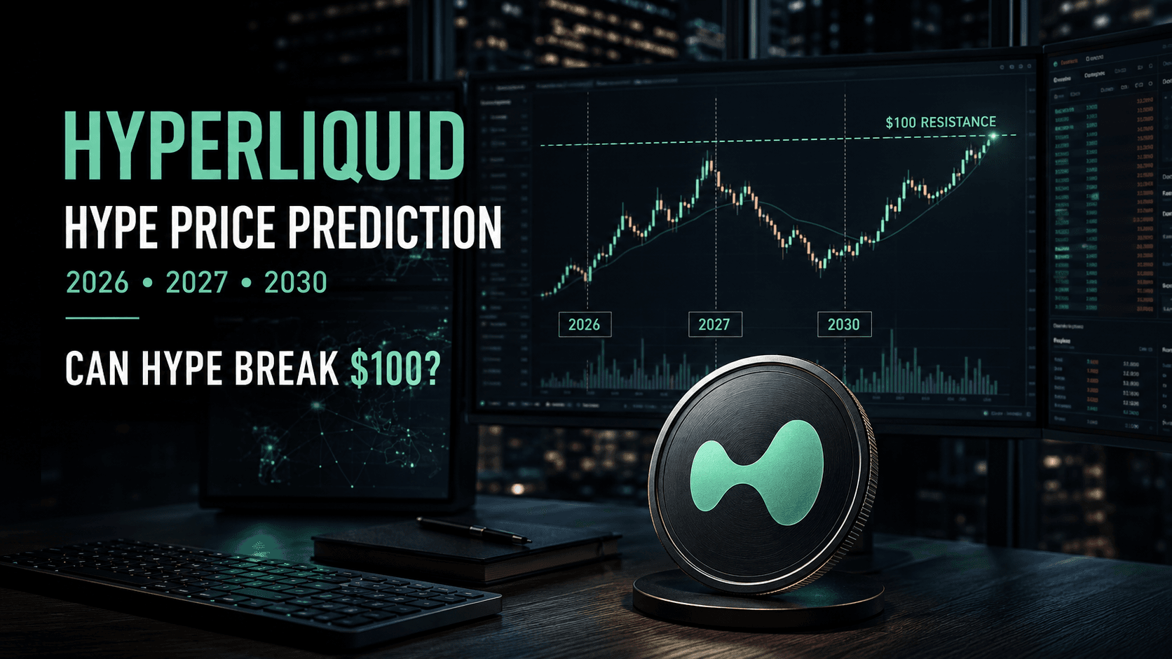 Hyperliquid HYPE Price Prediction 2026, 2027 & 2030: Can HYPE Break $100?