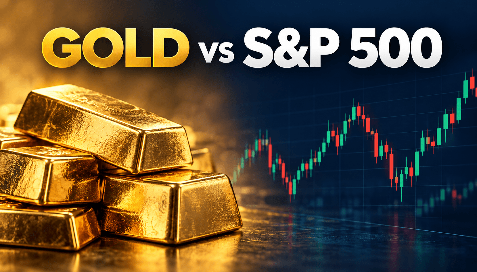 Gold vs S&P 500: Comparing Returns, Risks and Trading Options