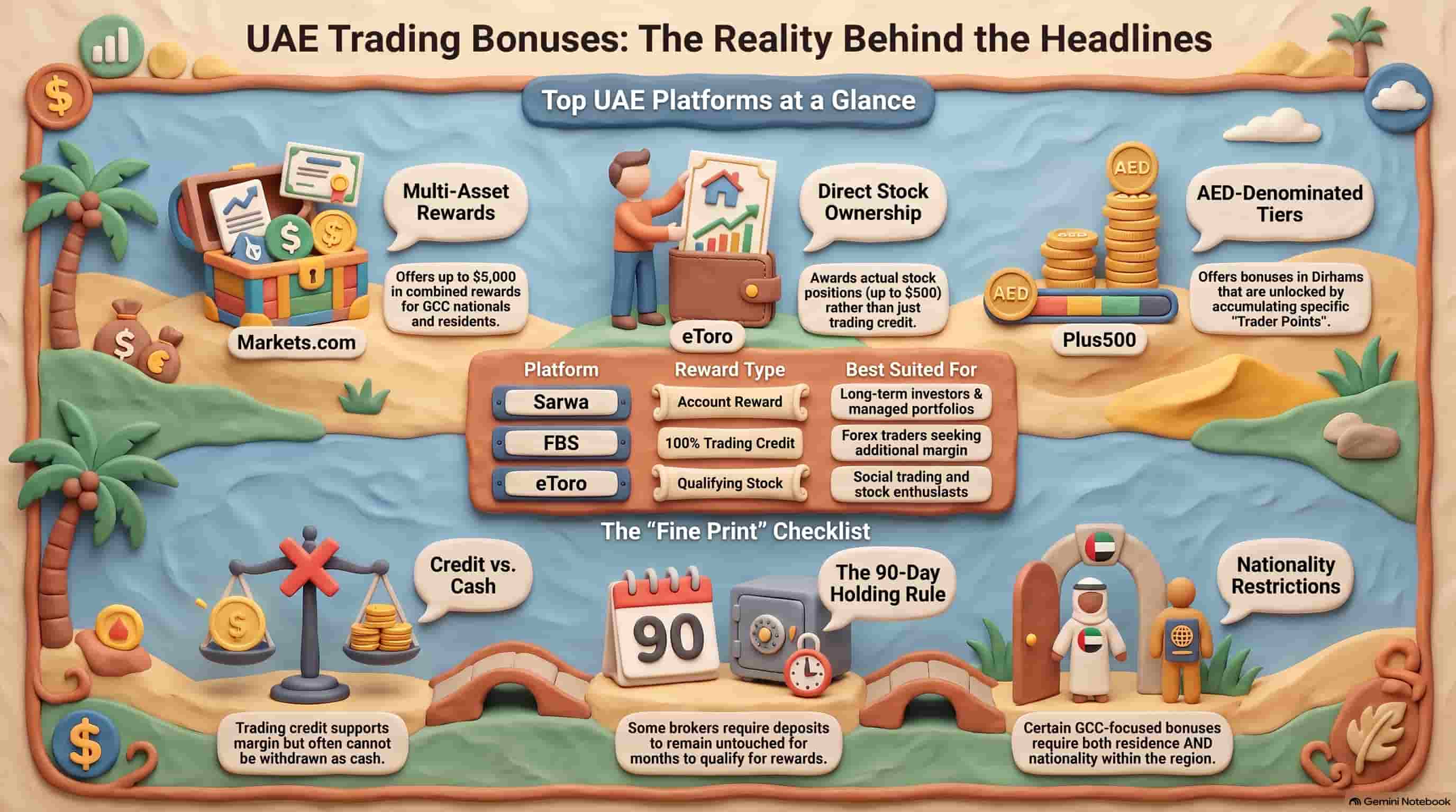 Best Brokers in the UAE with Welcome Bonuses in 2026