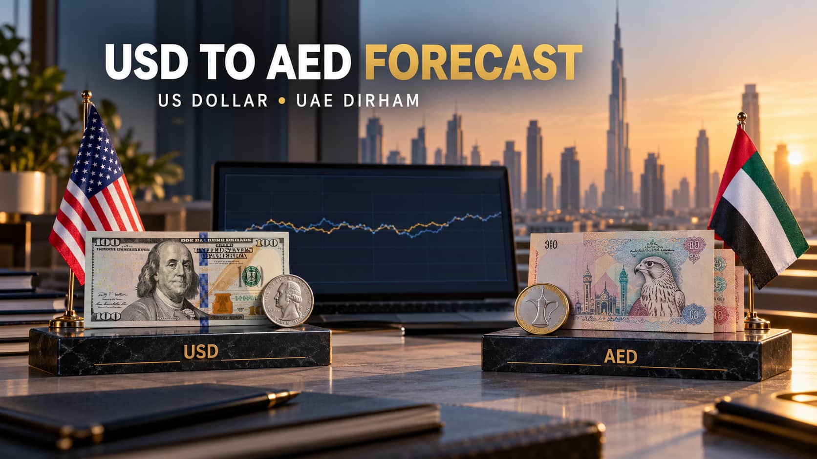USD to AED Forecast 2026–2030: Will the Dirham Stay Near 3.6725?