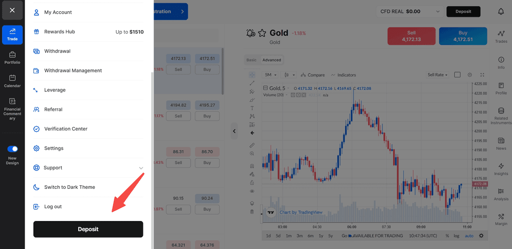 fund your cfd trading account